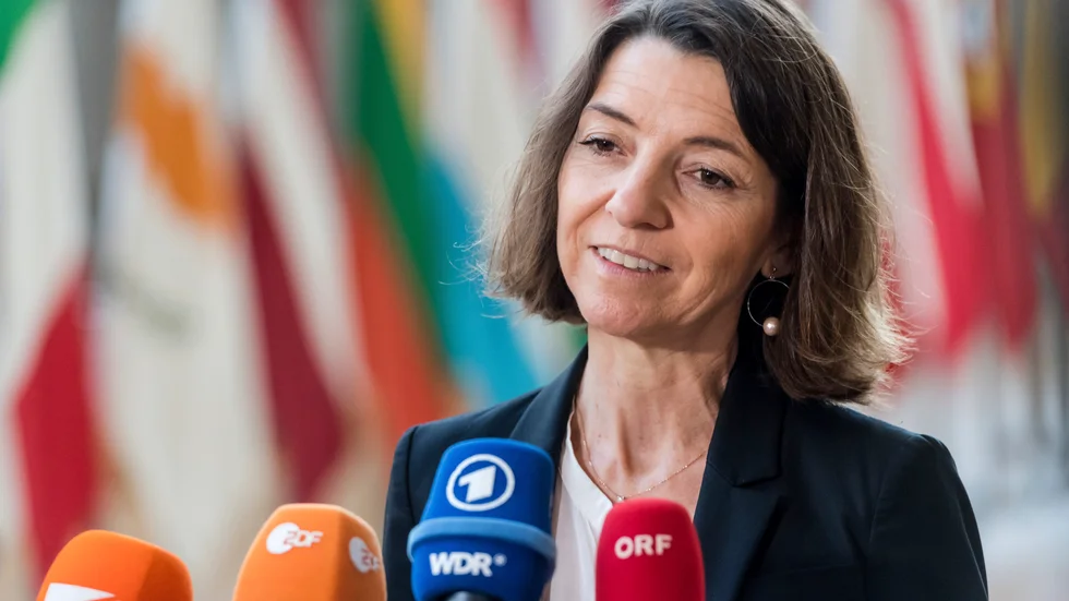 Frankrikes EU-minister Laurence Boone (bilden) har tillsammans med sin tyska kollega Anna Lührmann gett en expertgrupp i uppdrag att fundera över EU:s framtid. Arkivfoto.