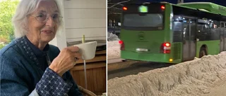 Eva, 82, väntade i kylan – bussen kom aldrig