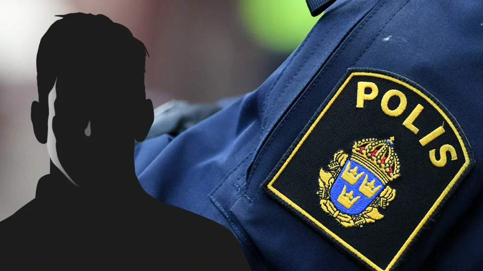 En boende i Oppeby gård vaknade av att en man i 40-årsåldern hade tagit sig in genom balkongdörren