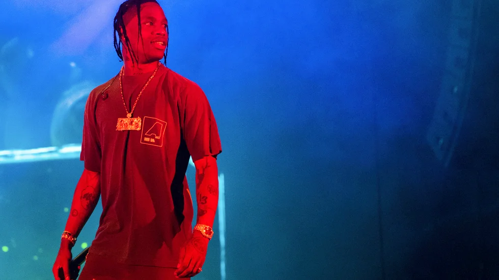 Rapparen Travis Scott fick hundratals av Roms medborgare att frukta en jordbävning. Arkivbild.