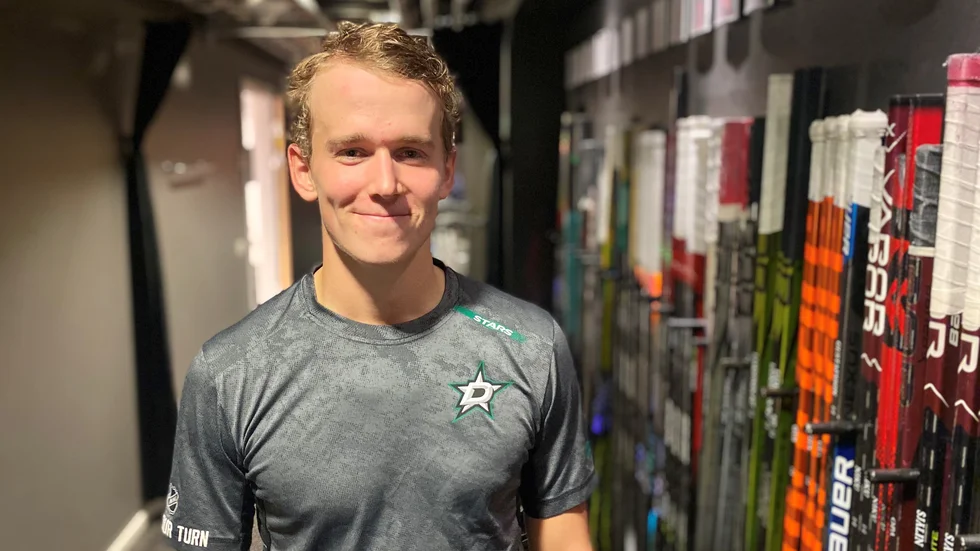 "Jag är väldigt tacksam över att jag har fått träna med dem", säger Nils Lundkvist efter ett av den senaste månadens många träningspass med Luleå Hockey.
