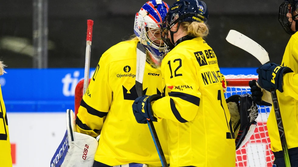 Ebba Svensson Träff höll nollan i sin andra match någonsin i landslaget.