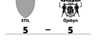 Oavgjort för Öjebyn på bortaplan mot STIL