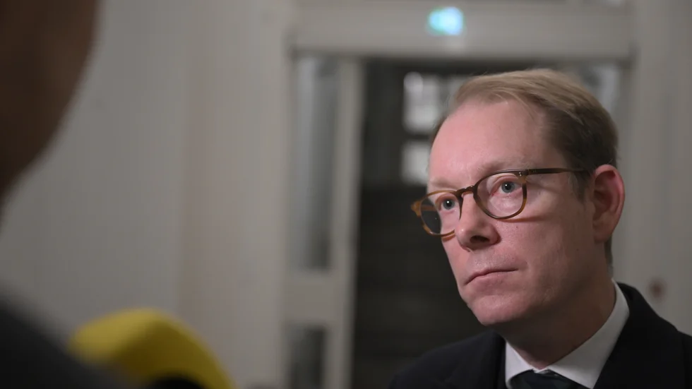 Utrikesminister Tobias Billström (M). Arkivbild.