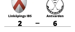 Tre poäng för Antvarden hemma mot Linköpings IBS