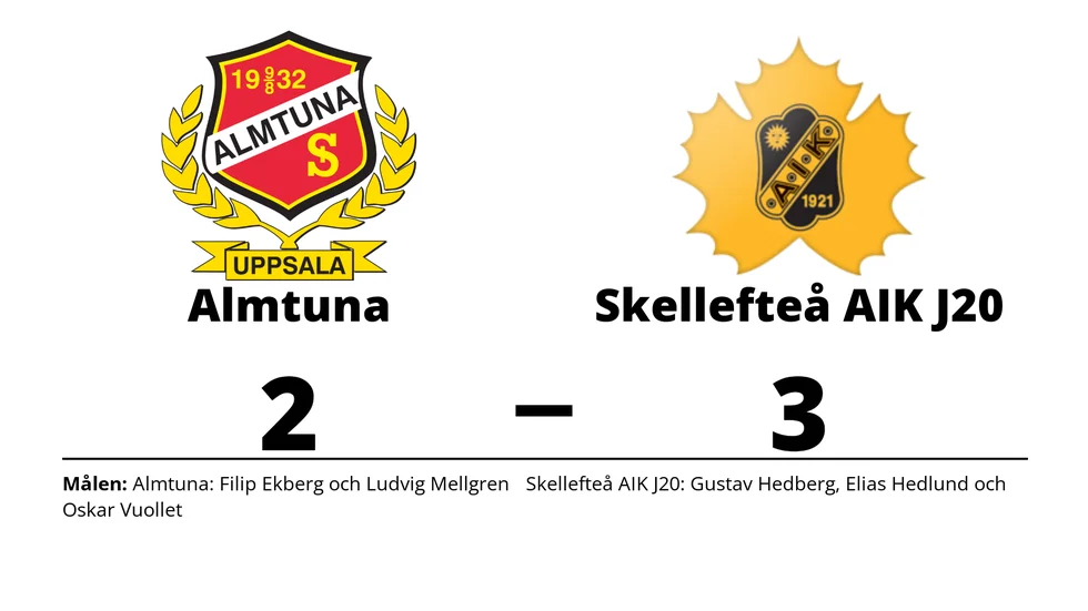 Almtuna IS förlorade mot Skellefteå