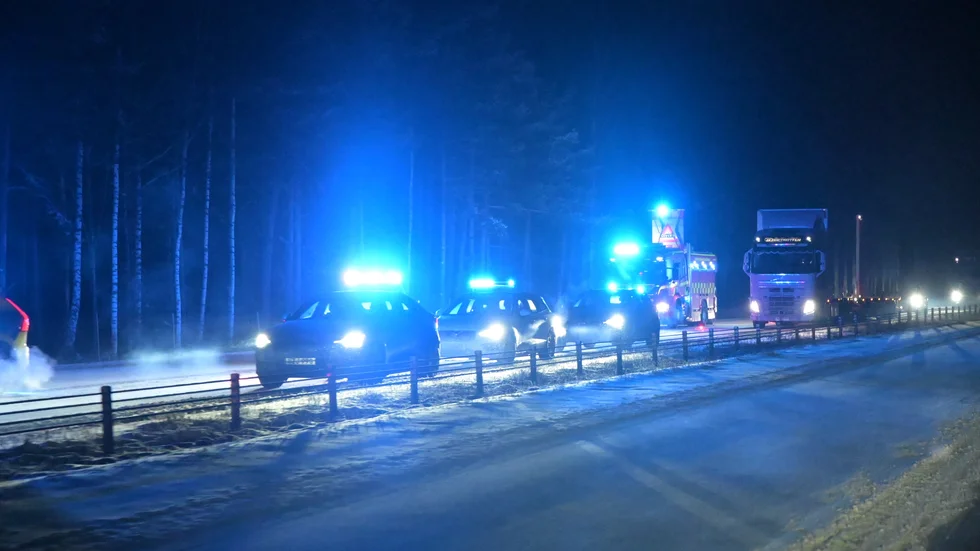 Flera olyckor skedde på E4 under torsdagen.