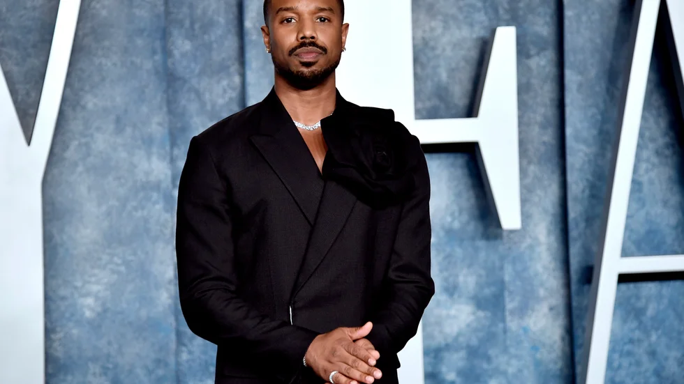 Michael B Jordan på Vanity Fairs Oscarsparty i våras. Arkivbild.
