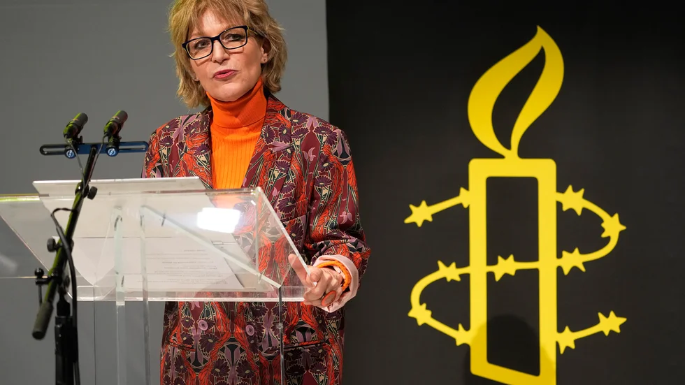 Amnesty Internationals generaldirektör Agnès Callamard. Arkivbild.