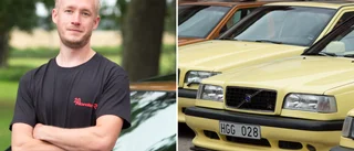Ovanliga Volvobilarna tar över Djulö