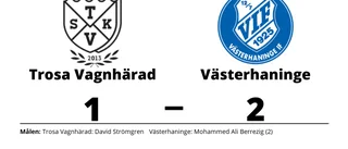 Ledning i halvtid - då tappade Trosa Vagnhärad och förlorade