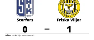 Storfors föll mot Friska Viljor