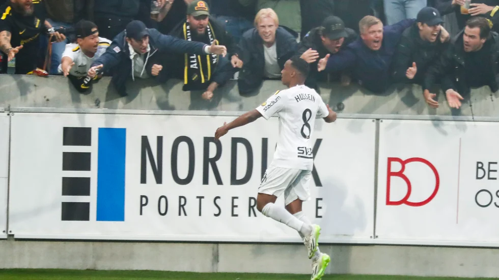 Bilal Hussein frälste AIK i Uppsala.