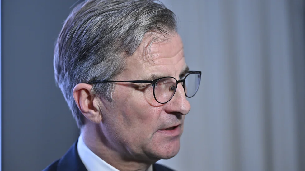 Riksbankschef Erik Thedéen har inflationsförväntningarna att ta hänsyn till när räntan sätts. Arkivbild.