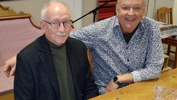 Sven Nyberg och Hans Olov Ohlson hos PRO Nederluleå norra.