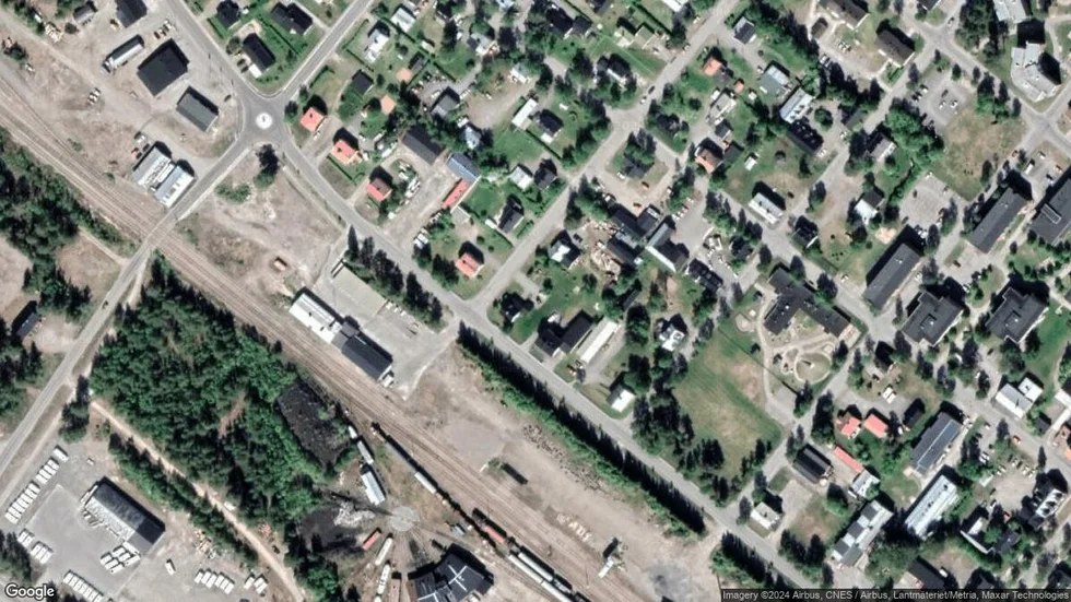Området kring Järnvägsgatan 57A