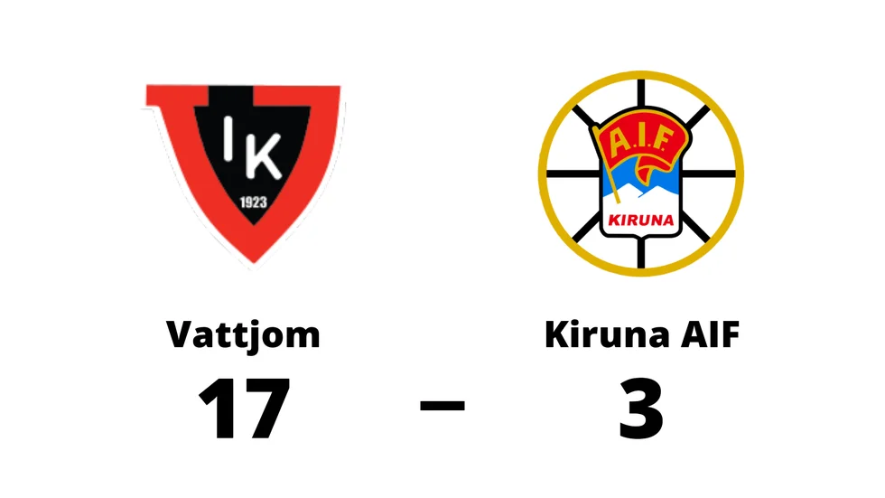 Vattjoms IK vann mot Kiruna AIF