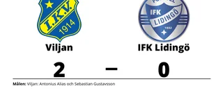 Antonius Alias och Sebastian Gustavsson sänkte IFK Lidingö