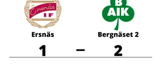 Bergnäset 2 säkrade avancemanget efter seger