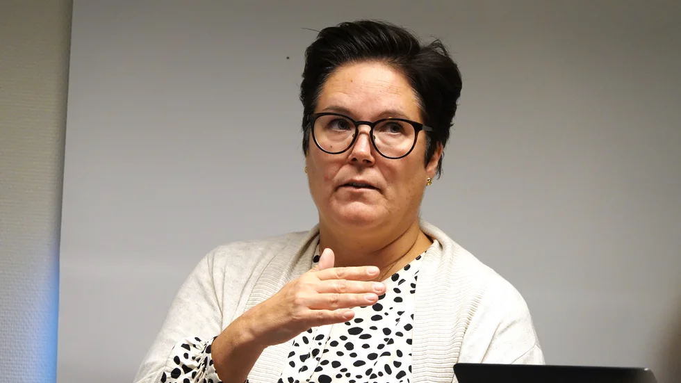 "Det är skrämmande och vi ser också att det är samma trend nationellt", säger Malin Westling, skolchef Piteå kommun om den höga skolfrånvaron under våren. (Arkivbild)