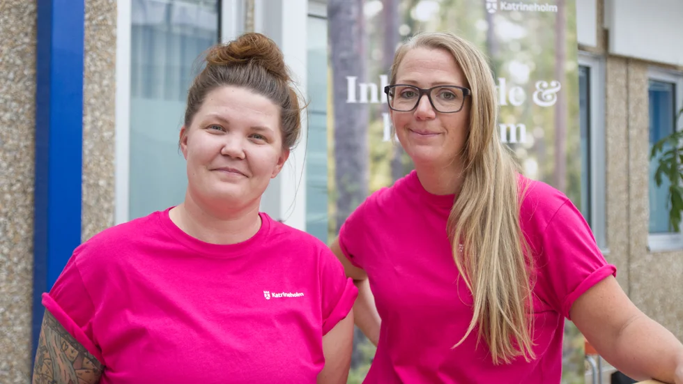 Jennie Hjertberg och Sara Eresund är projektledare för Framtidsplan 2050. 