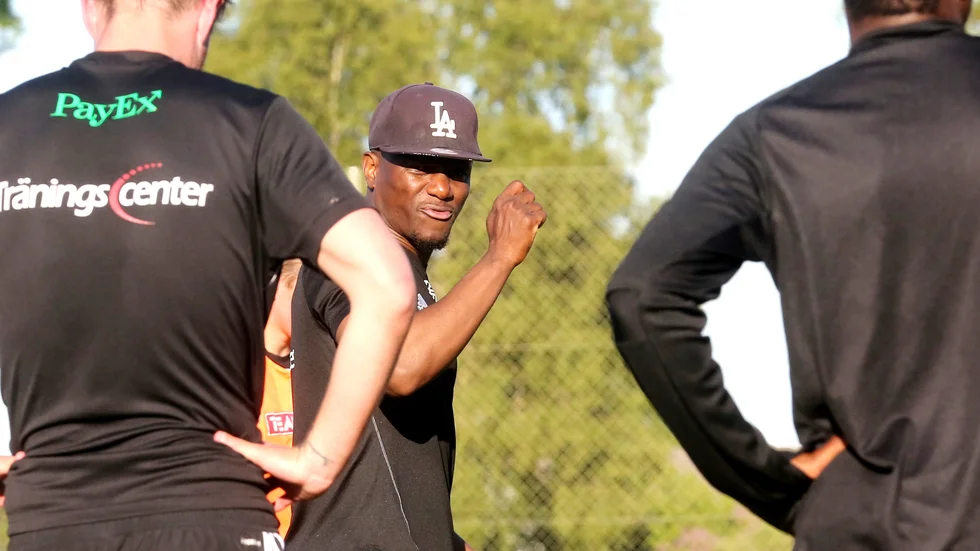 Robert Mambo Mumba är laddad inför streckstridens avgörande i division 2 södra Svealand. 
