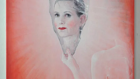 "Ourselves, Sara Danius" av konstnären Ylva Snöfrid.
