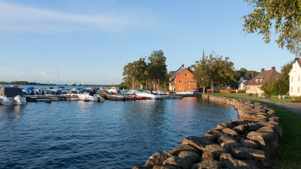 Vadstena är belägrat av bördig slätt, vilket gör att den måste tas i anspråk, menar skribenten.