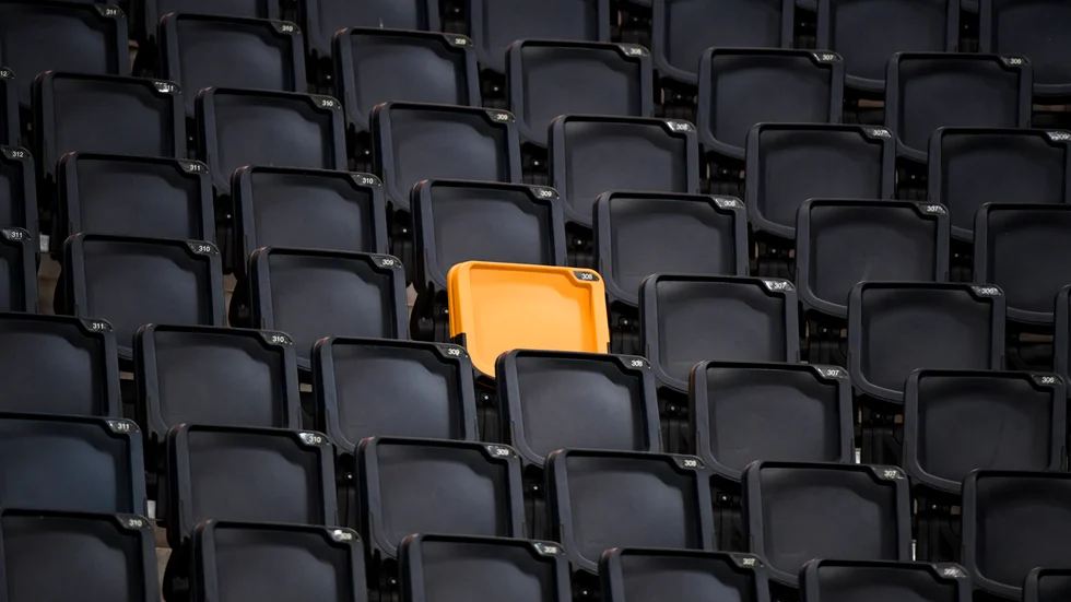 Friends arena kommer fortsätta vara folktom, trots dagens publikbesked. Arkivbild.