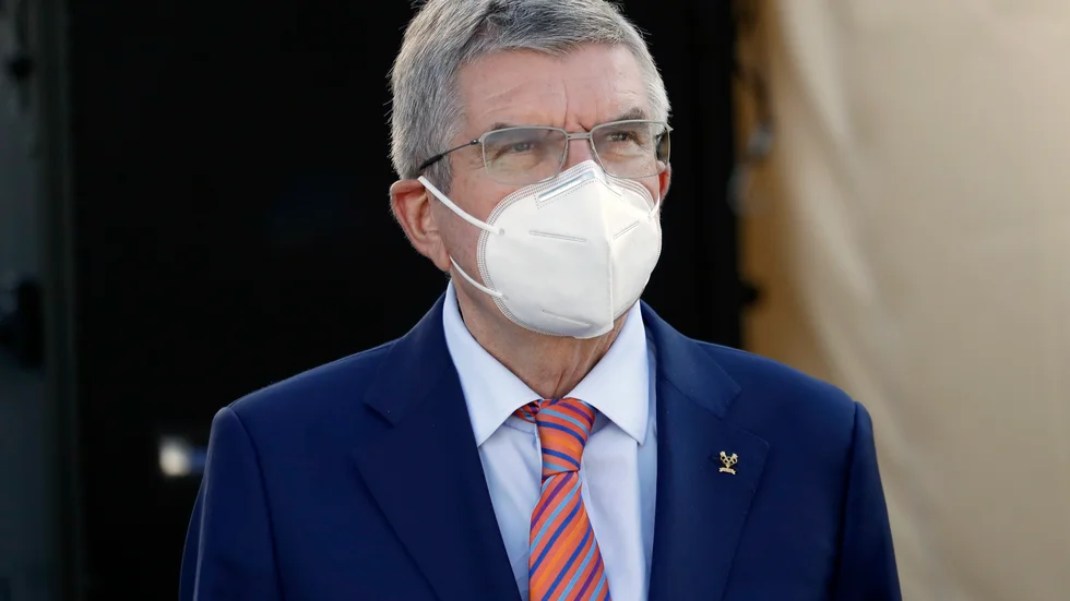 IOK-basen Thomas Bach försvarar beslutet att inte tillåta protester under OS. Arkivbild.