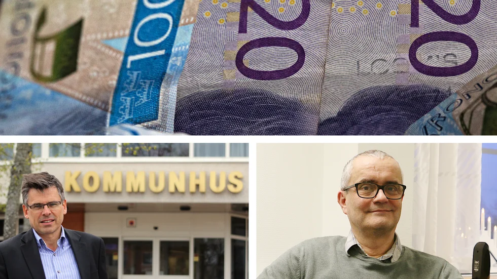 Helt eniga. Lars Rosander och Tomas Söreling är överens om tagen i nästa års budget. Inte minst om det nya investeringsrekordet, 340 miljoner kronor.
