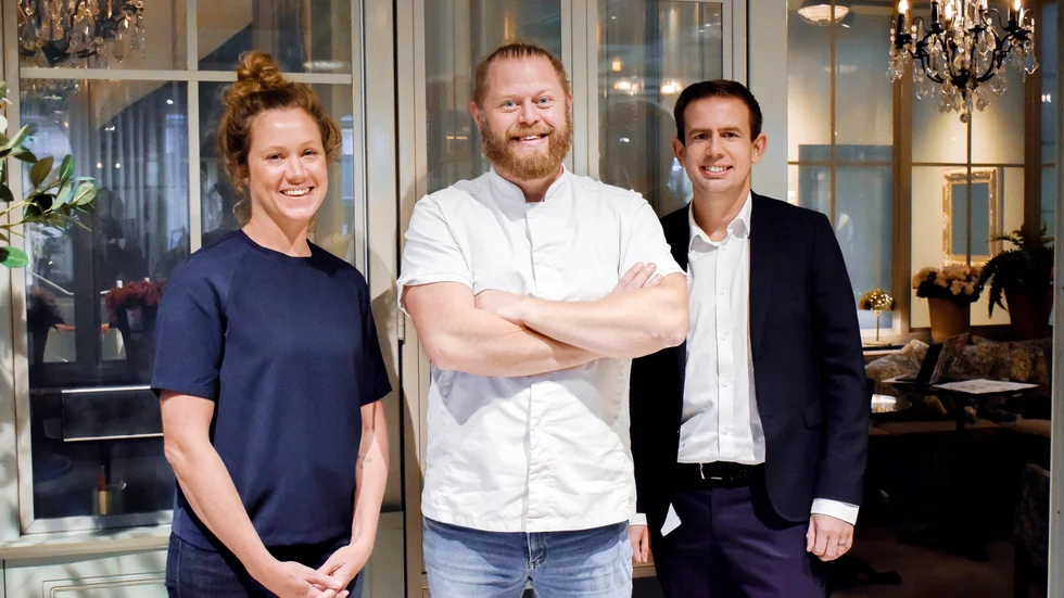 Frida Krook, Thomas Becker och Benny Skyttman ska se till att besökare på Retuna får mat tillagad av matsvinn-produkter. Bistro Retuna öppnar den 30 oktober.