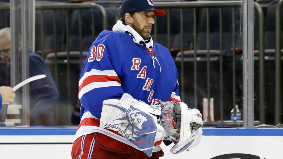 Henrik Lundqvist lämnade New York Rangers efter 15 år i klubben och gick till Washington Capitals. Men det blir inget spel den kommande säsongen. Arkivbild.