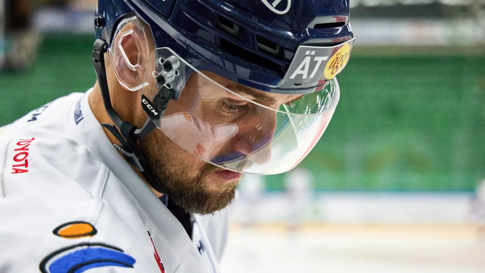 Linköpings Mikael Frycklund stängs av i fem SHL-matcher för sin tackling bakifrån i lördagens match mot Leksand. Arkivbild.