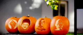Tegnell lyser i mörkret – blir pumpa inför Halloween