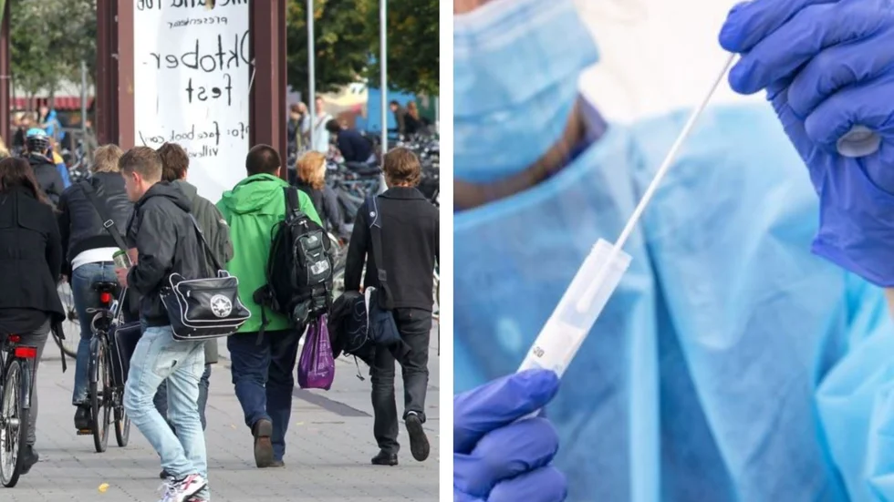 Vid en privat fest för studenter vid Linköpings universitet smittades ett 30-tal deltagare av coronaviruset. 
