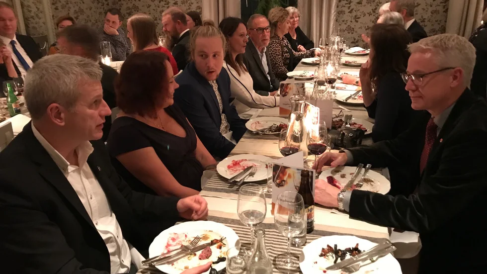 På Vingåkersbanketten hyllas i vanliga fall kommunens stipendiater som här under 2018-års upplaga.