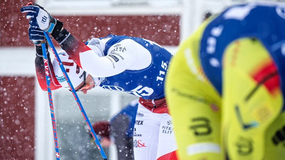 Viktor Brännmark från Piteå Elit slutade 78:a i dagens Tour de Ski.