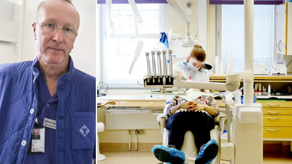 Göran Gynther, tandvårdschef vid Region Gotland. 