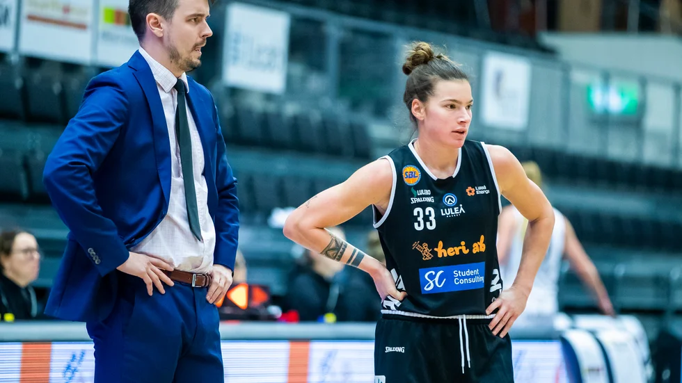 Robin Sandberg är nöjd med utvecklingen på nyförvärvet Maggie Lucas.
