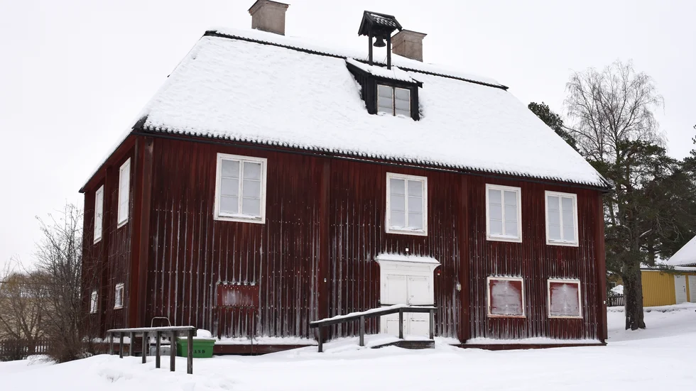 Kopian av det gamla rådhuset på Gültzauudden
