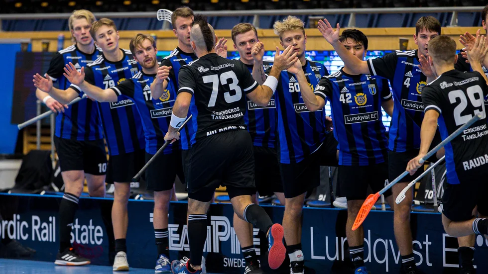 Sirius fick jubla för mål fem gånger mot Kalmarsund. Arkivbild.