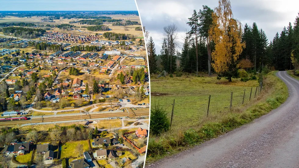Hagar och skogsmark ska användas till bostäder när Storvreta ska växa.
