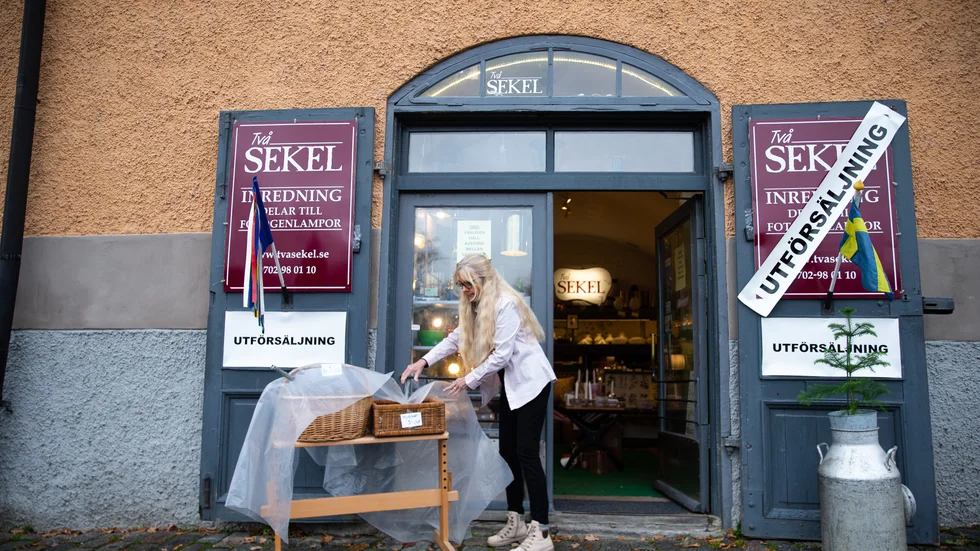 Susann Egerot Sjölander startade Två Sekel tillsammans med sina föräldrar och sin ex-man. Från början var det en renodlad antikaffär. 