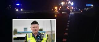 Utslitna bullerspår vid olycksdrabbad korsning