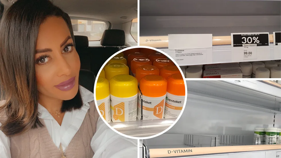På samtliga apotek som tidningen kontaktat märks en tydlig ökning i försäljningen. "Vi har absolut märkt av att D-vitamin blivit en favorit så här i coronatider, säger Alena Hanna, apotekschef.
