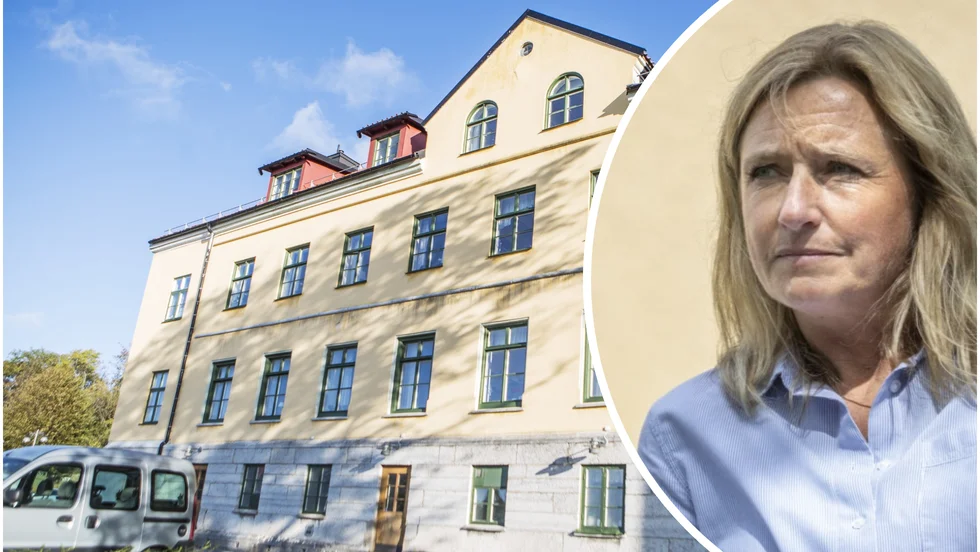 Kerstin Ahlqvist, verksamhetschef vid Gotlands sjukhem, är orolig inför framtiden. En fjärdedel av hemmets platser står tomma.