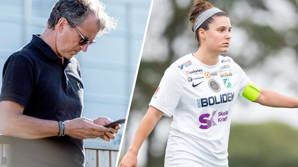 Ola Lindberg måste nu hitta en ersättare till lagkaptenen Hayley Dowd.
