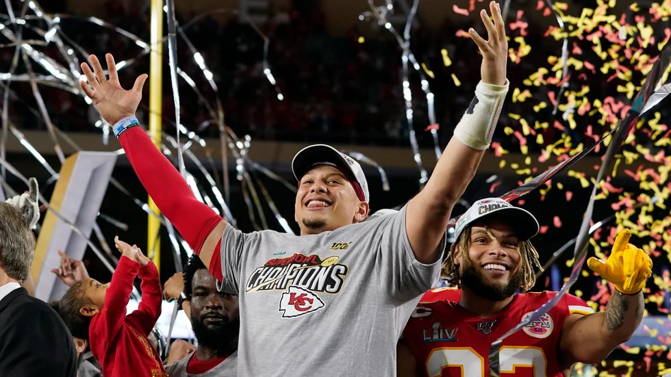 Förra året vann Kansas City Chiefs Super Bowl. Arkivbild.
