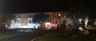 Här söker polisen efter mordvapnet